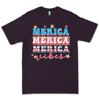 Plum Merica vibes Premium Tee - FaDigitalArtStudio