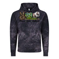 Cloud Black Leopard Peace Love Baboon Vintage Hoodie - LillyAllenDesigns