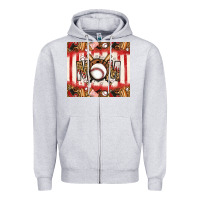 Heather Grey baseball mom Zipper Hoodie - Jasminsmagicworld