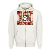 Oatmeal Heather baseball mom Zipper Hoodie - Jasminsmagicworld
