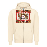 Sandshell baseball mom Zipper Hoodie - Jasminsmagicworld