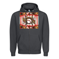 Smoke baseball mom Zipper Hoodie - Jasminsmagicworld