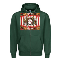 Sports Green baseball mom Zipper Hoodie - Jasminsmagicworld