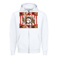 White baseball mom Zipper Hoodie - Jasminsmagicworld