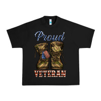Black proud veteran camo shoes Urban Heavy Tee - Jasminsmagicworld