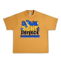 Peanut Butter down right perfect down syndrome awareness Urban Heavy Tee - CowhideDigitalArt
