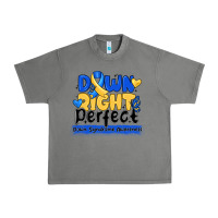 Tornado down right perfect down syndrome awareness Urban Heavy Tee - CowhideDigitalArt