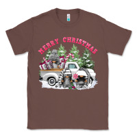 Chestnut merry christmas gnomies Classic Tee - FaDigitalArtStudio