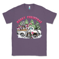 Lavender merry christmas gnomies Classic Tee - FaDigitalArtStudio