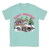 Seafoam merry christmas gnomies Classic Tee - FaDigitalArtStudio