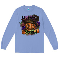 Colony Blue lets get spooky Long Sleeve Tee - SublimationCraftShop