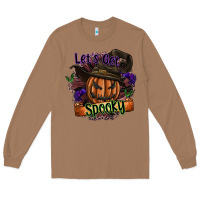 Toasted Coconut lets get spooky Long Sleeve Tee - SublimationCraftShop