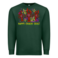 Sports Green happy crawdi gras mardi gras carnival Premium Sweatshirt - Jasminsmagicworld