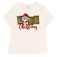 Bone Love Christmas Gnome Santa Ladies Tee - FaDigitalArtStudio
