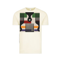 Vintage Arctic afro comb seamless pattern Vintage Tee - BundleAndBundleShop