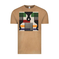 Vintage Camel afro comb seamless pattern Vintage Tee - BundleAndBundleShop