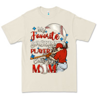 Bone My favorite baseball player calls me mom Premium Tee - FaDigitalArtStudio
