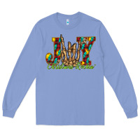 Colony Blue joy Christmas Rockin Long Sleeve Tee - CowhideDigitalArt