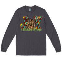 Smoke joy Christmas Rockin Long Sleeve Tee - CowhideDigitalArt