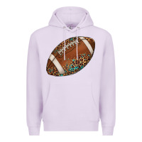 Lilac western football leopard turquoise pattern Premium Hoodie - Artiststas