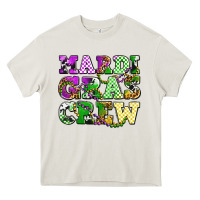 Cream mardi gras crew olivia Heavy Core Tee - OliviaCreatesArt