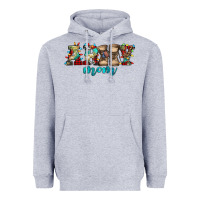 Heather Grey army mom christmas Heavyweight Hoodie - Jasminsmagicworld