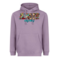 Lavender army mom christmas Heavyweight Hoodie - Jasminsmagicworld