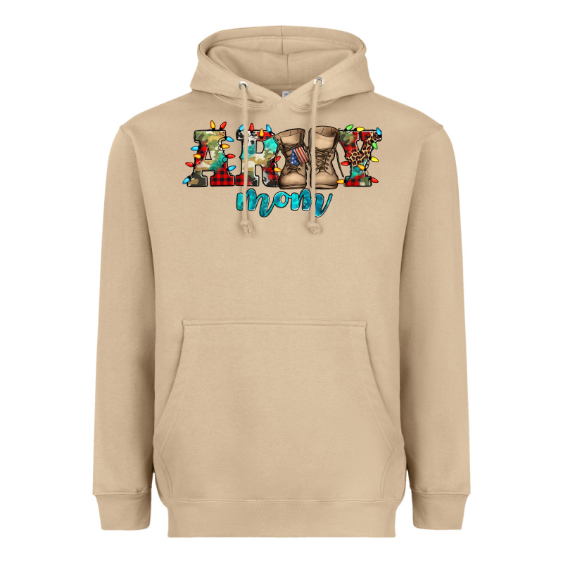Army Mom Christmas Heavyweight Hoodie by Jasminsmagicworld | Teevron