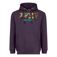 Plum army mom christmas Heavyweight Hoodie - Jasminsmagicworld