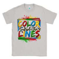 Moon Dust color outside the lines autism Classic Tee - OliviaCreatesArt