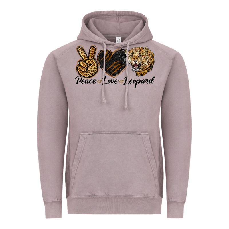 Peace Love Lion Head Vintage Hoodie by LillyAllenDesigns | Teevron