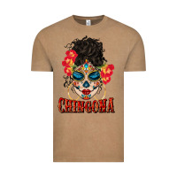 Vintage Coffee chingona latina bun mama Vintage Tee - BundleAndBundleShop