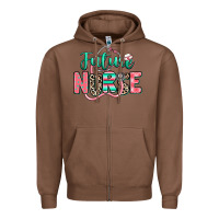 Chestnut future nurse Zipper Hoodie - RanaPortraitStore