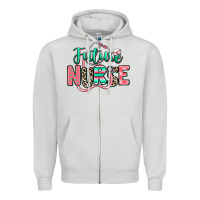 Dove Grey future nurse Zipper Hoodie - RanaPortraitStore