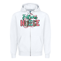 White future nurse Zipper Hoodie - RanaPortraitStore