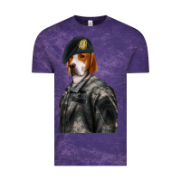 Cloud Purple Pet Portraits, Custom Pet Portraits, Renaissance Pet Portraits, Custom Vintage Tee - RanaPortraitStore