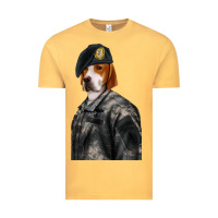 Vintage Mustard Pet Portraits, Custom Pet Portraits, Renaissance Pet Portraits, Custom Vintage Tee - RanaPortraitStore
