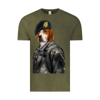 Vintage Olive Pet Portraits, Custom Pet Portraits, Renaissance Pet Portraits, Custom Vintage Tee - RanaPortraitStore