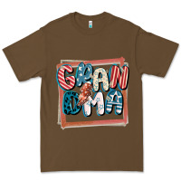 Cacao 4th of July grandma with lightning bolt Premium Tee - FaDigitalArtStudio