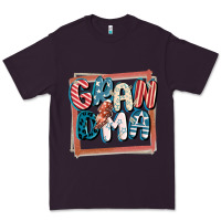 Plum 4th of July grandma with lightning bolt Premium Tee - FaDigitalArtStudio