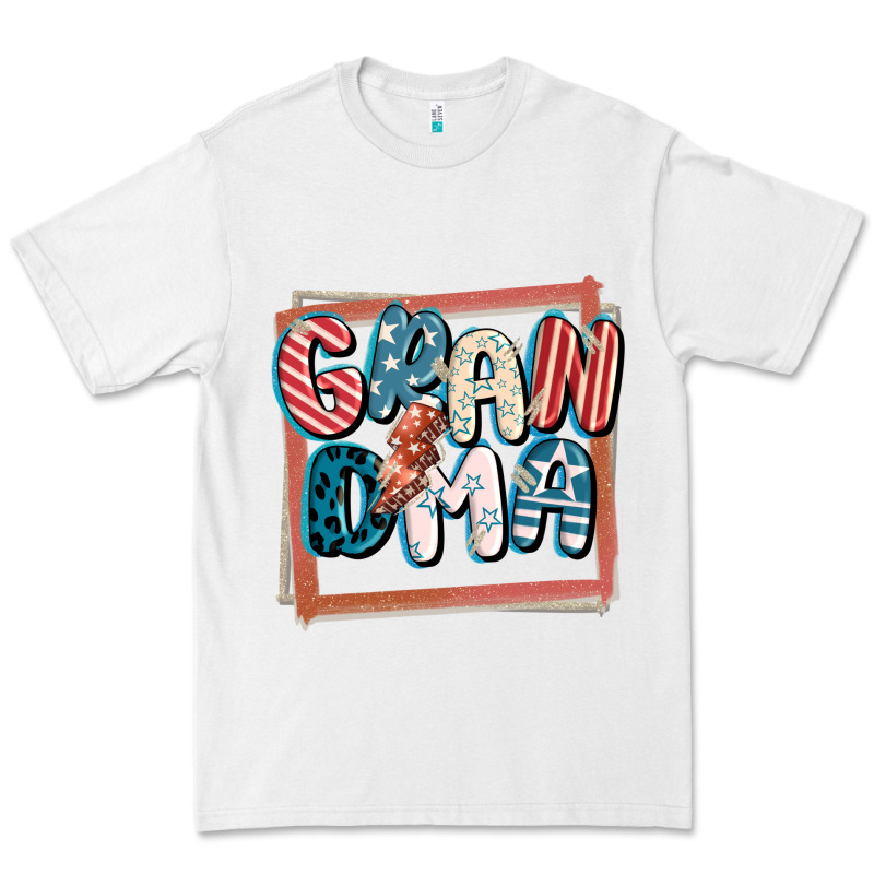 4th Of July Grandma With Lightning Bolt Premium Tee by FaDigitalArtStudio | Teevron
