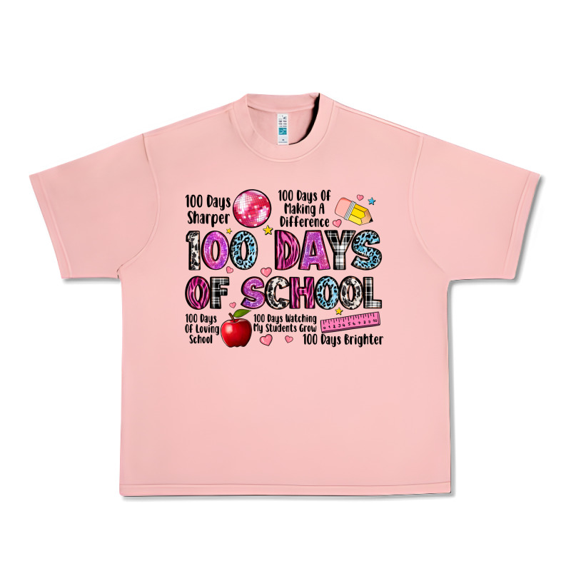 100 Days Of School Urban Heavy Tee by LillyAllenDesigns | Teevron