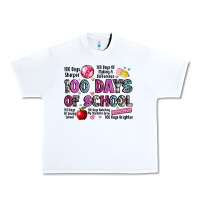 White 100 days of school Urban Heavy Tee - LillyAllenDesigns