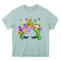 Arona unicorn mardi gras olivia Heavy Core Tee - OliviaCreatesArt