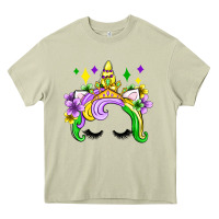 Mossy unicorn mardi gras olivia Heavy Core Tee - OliviaCreatesArt