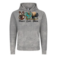 Cloud Rock Peace lLve Bison Vintage Hoodie - LillyAllenDesigns