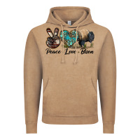 Vintage Coffee Peace lLve Bison Vintage Hoodie - LillyAllenDesigns