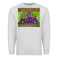 Dove Grey mardi gras truck Premium Sweatshirt - Jasminsmagicworld