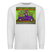 Oatmeal Heather mardi gras truck Premium Sweatshirt - Jasminsmagicworld