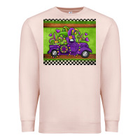 Pale Pink mardi gras truck Premium Sweatshirt - Jasminsmagicworld